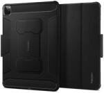Spigen RUGGED ARMOR PRO tok álló (aktív FLIP, ütésállóság, TRIFOLD, asztali tartó, ceruza tartó) FEKETE Apple IPAD Air 13 (2024), IPAD Pro 12.9 (2022), IPAD Pro 12.9 (2021) (ACS02889)