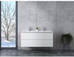 Water Fun Dijon || White Dulap de baie cu lavoar 120cm (BUWP-120)