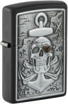 Zippo Brichetă Zippo 48122 Skull Anchor with Eye Patch (48122) Bricheta