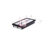 SOFIMA Filtru aer SOFIMA S 3D15 A (S 3D15 A) - fixbox
