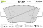 VALEO Set placute frana VALEO 301294 (301294)