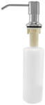 Styron beépíthető szappan és mosogatószer adagoló, króm, 320 ml (STY-AQUA-01) (AQUA-01)