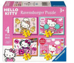 Ravensburger Puzzle 4in1 - Hello Kitty (12004158)