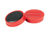 Nobo Korong mágnes, fehértáblához, 30 mm, 4 db, , piros (VN1449) (VN1449) - aqua
