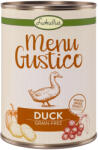 Lukullus 6x400g Lukullus Menu Gustico - kacsa & sárgarépa, áfonya, rozmaring nedves kutyatáp