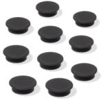 Sigel Mágneskorong, 25 mm, 10 db/csomag, , fekete (SDMU196) (SDMU196)