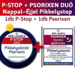 Kék-Lukács 24 órás pikkelysömör ápolócsomag (P-Stop + Psorixen)