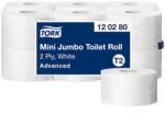 Tork 120280 Advanced Mini Jumbo T2 2 rétegű fehér 12 tek. közületi toalettpapír (1SC120280)