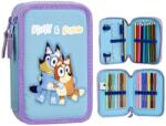 Cerda Penar cu rechizite Cerda Bluey - 2 fermoare (2700001703) Penar