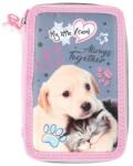 St. Majewski My Little Friend Felszerelt 3 Emeletes Tolltartó - Cat&Dog
