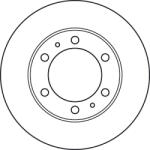 TRW Disc frana fata TRW DF4917
