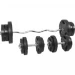 Gorilla Sports Súlyzó készlet állítható 70 kg (100256-00007-0046) - kokiskashop