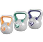 Gorilla Sports Kettlebell súlyzó szett műanyag 8/10/12 kg (100640-00006-0032) - kokiskashop