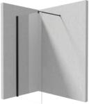 Deante Paravan dus negru walk-in sticla securizata 90x200 cm, Deante Kerria Plus (KTS_N39P)