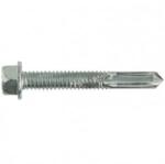 MoftX Din 7504K - L - Surub Autoforant Cu Cap Hexagonal, Zincat Alb - 5.5, 90 (FKT11241)