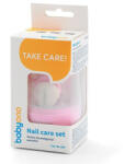BabyOno manikűr készlet tokban rózsaszín 398/02 - babycenter-online