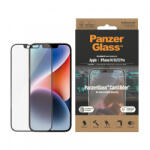 Panzer Стъклен протектор PanzerGlass за Apple iPhone 14 / 13/ 13 Pro, UWF, Camslider, Antibacterial - Черен