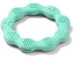 BabyOno rágóka - RING szilikon gyűrű menta 825/03 - babamarket