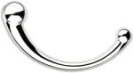 nJoy Pure Wand - dildo cârlig anal (argintiu) (92222100005) Dildo