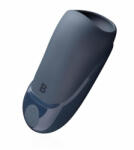 Boners - masturbator vibrator pentru sex oral, reîncărcabil - gri (8719934001497)