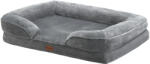 Juskys Pat pentru caini Sheena L 98 x 70 cm - gri