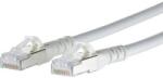 METZ CONNECT RJ45 Hálózati csatlakozókábel, CAT 6A S/FTP [1x RJ45 dugó - 1x RJ45 dugó] 1 m, fehér BTR Netcom