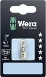 Wera 3855/1 TS kereszthornyú PZ bit, PZ 2 X 25 05073614001 Pozidriv Hossz: 25 mm