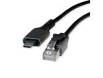 Valueline Cablu USB 3.2 Gen2 type C la Gigabit LAN RJ45 5m Negru, 12.99. 1169 (12.99.1169-10)