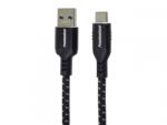  Cablu USB 3.2-A la USB type C T-T 1m brodat Negru, ku31cx1 (KU31CX1)