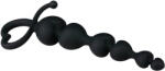 EasyToys - dildo anal cu mărgele (negru)