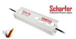 Scharfer LED trafó zárlat-/túlterhelésbiztos 200W 24V 8330mA fém tokozás-ház kültéri SCH-200-24 Scharfer - SCH20024 (SCH20024)