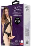 Debra Wearable Harness Strap on Double Ended Realistic Dildo felcsatolható eszköz