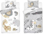  Bambusz ágynemű huzat 100*135 cm - Szürke Állatkert