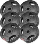 Gorilla Sports Súlytárcsa szett 30 kg műanyag (6×5 kg) (100297-00007-0113) - gorillasports Súlytárcsa