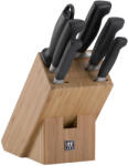 ZWILLING FOUR STAR | késblokk szett 7 darabos | bambusz | natúr (35068-003-0)