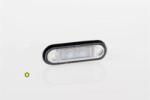 Fristom Szélességjelző 12-24V süllyesztett kerekített alakú sárga 2 LED-es 78mm x 22mm (FT-15Z LED) (FT-015ZLED) - jarmulampa