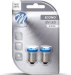 m-tech Set 2 Becuri LED Auto, T4W, BA9s, 12V, Albastre (LB009B)