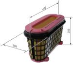 Bosch Filtru aer de lunga durata BOSCH F 026 400 689 (F 026 400 689)