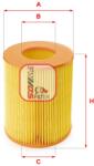 SOFIMA Filtru aer SOFIMA S 7355 A (S 7355 A) - automobilus