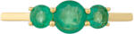  9 Karátos Arany Gyűrű Brazil Smaragddal, PCY11213/59