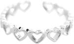 JSB Bijoux 92700414rh Szívek, univerzális méret (Ag925/1000, 1, 5 g)