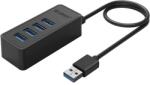 ORICO ORICO-W5P-U3-100-BK-BP 4 Portos USB3.0 Hub fekete (ORICO-W5P-U3-100-BK-BP) (ORICO-W5P-U3-100-BK-BP)
