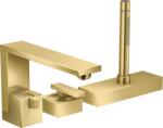Hansgrohe Edge kád és zuhany csaptelep fürdőkád fölé arany 46431990 (46431990)