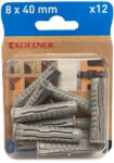 KOELNER UNIPLUG nagyteljesítményű univerzális nylon dübel 8x40 mm (B-UNIFIX-08) (64450)