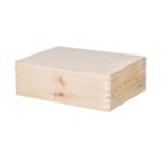 ATMOWOOD Fadoboz fedéllel 40X30X14 CM fogantyú nélkül (SD140B)