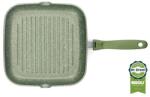 Risoli Grill serpenyő 26×26 cm Risoli Dr. Green - Ásványi tapadásmentes felület természetes kőhatással