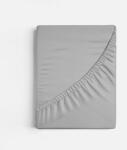 idealisotthon Jersey gumis lepedő, világosszürke, 180x200 cm (TM-BS-FS-180-200-LGY)