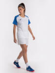 Joma T-SHIRT ACADEMY IV SHORT SLEEVE dressz / póló fehér azúrkék XS