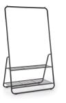 XACT Scaun de living si bucatarie BUC 263, piele ecologica, picioare metalice, spatar inalt, 120 kg (9999-5) - drimus