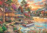 Schmidt Spiele - Puzzle Chuck Pinson: Seară pe mal - 1 000 piese Puzzle